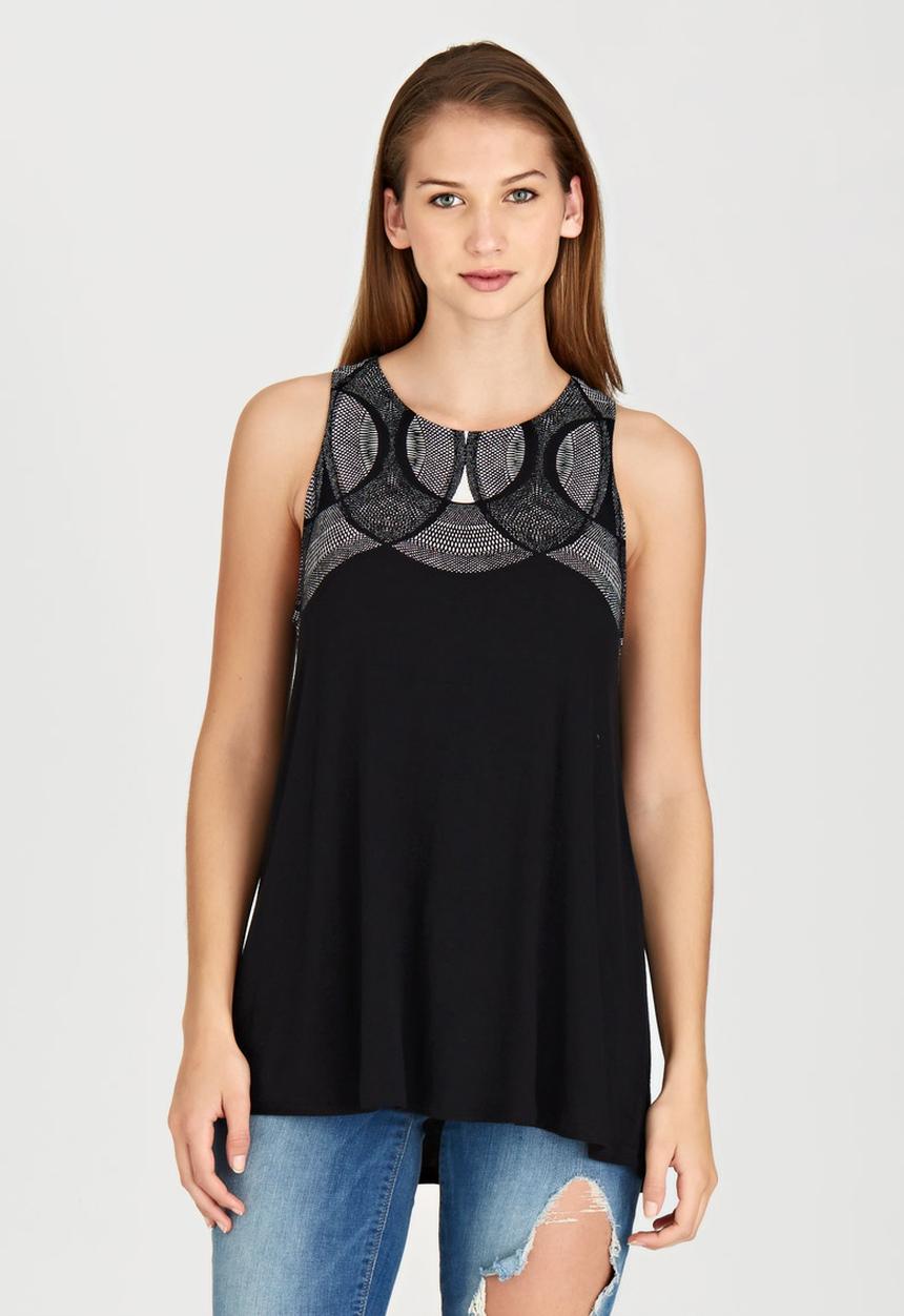 RVCA - Neck Lace Tank Black