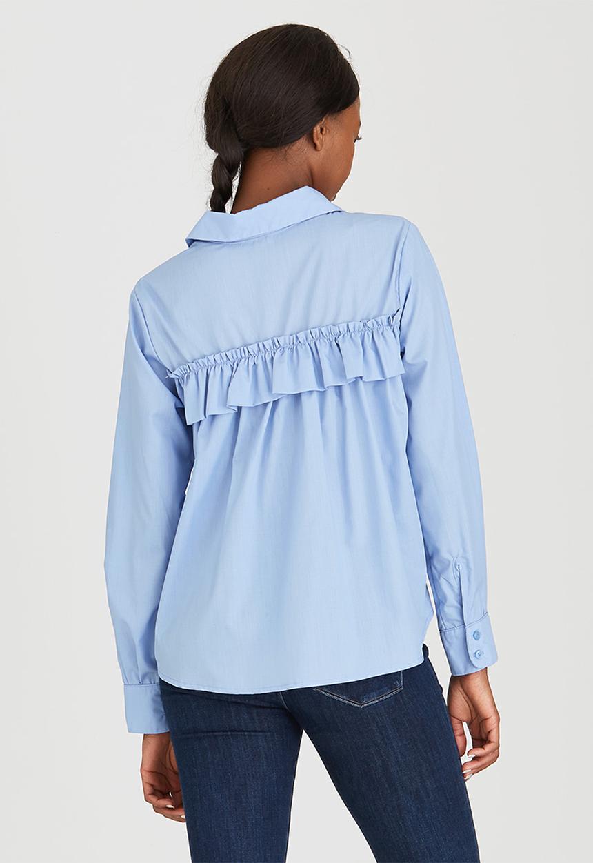STYLE REPUBLIC - Shirt with Back Detail Blue