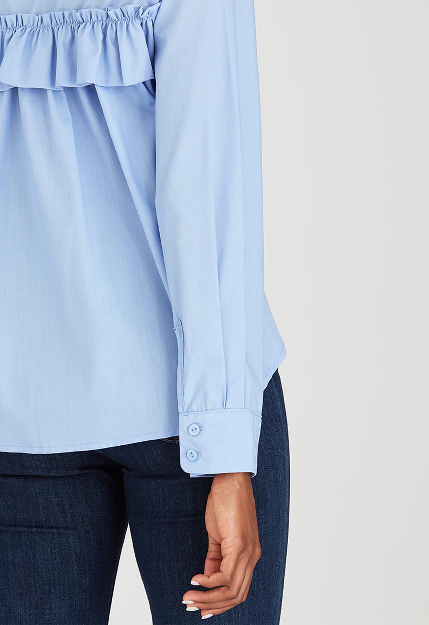 STYLE REPUBLIC - Shirt with Back Detail Blue