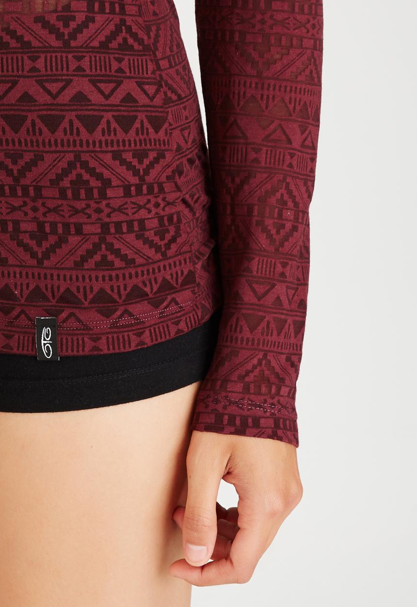 OTG - OTG Tribe Retreat Hoodie Dark Red