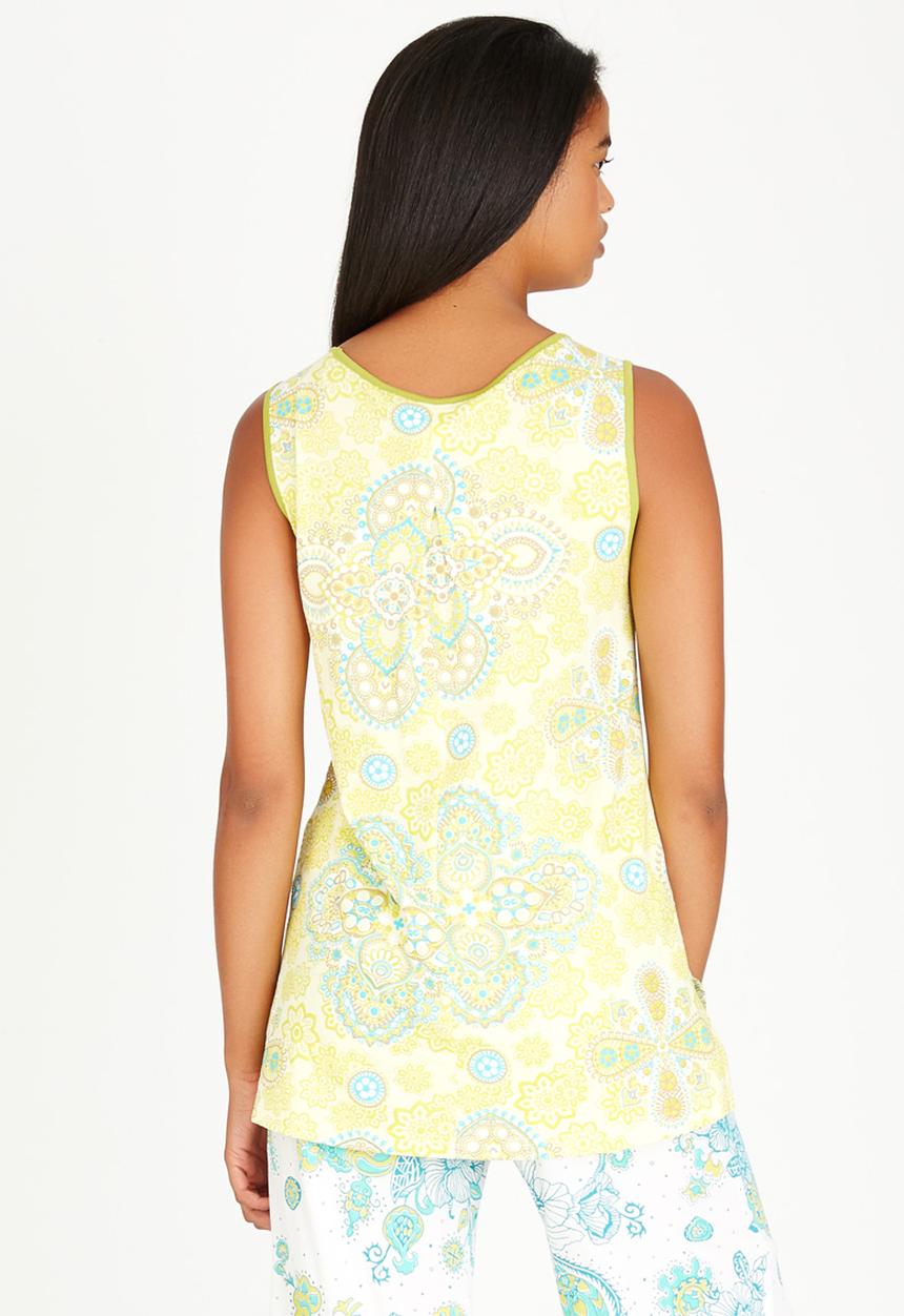 Maya Prass - Lotus Tank Chartreuse