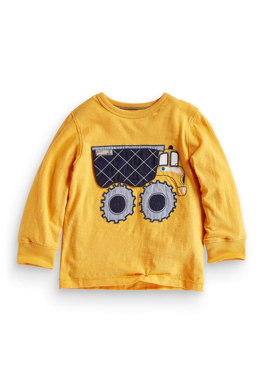 Next - Truck Appliqué T-shirt Yellow