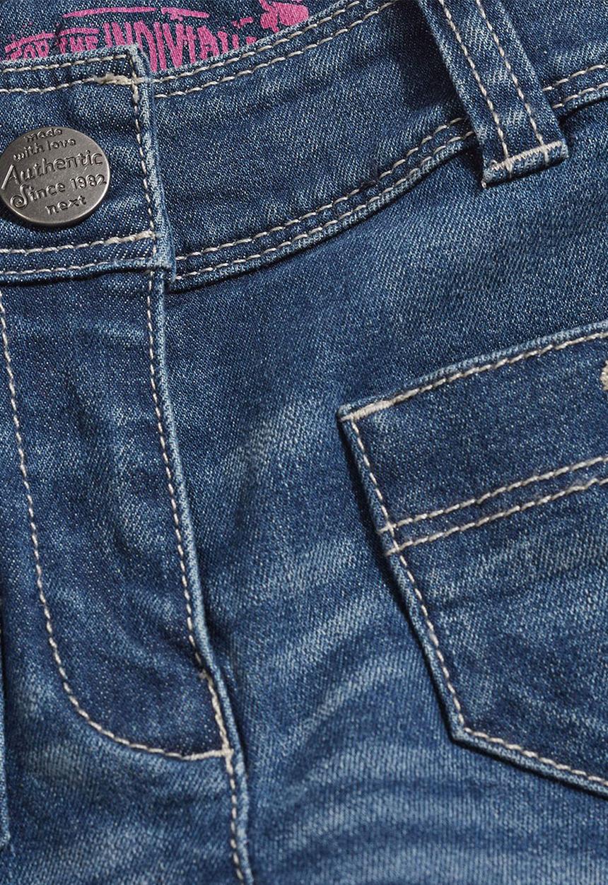 Next - 70s Skinny Flare Jeans Mid Blue