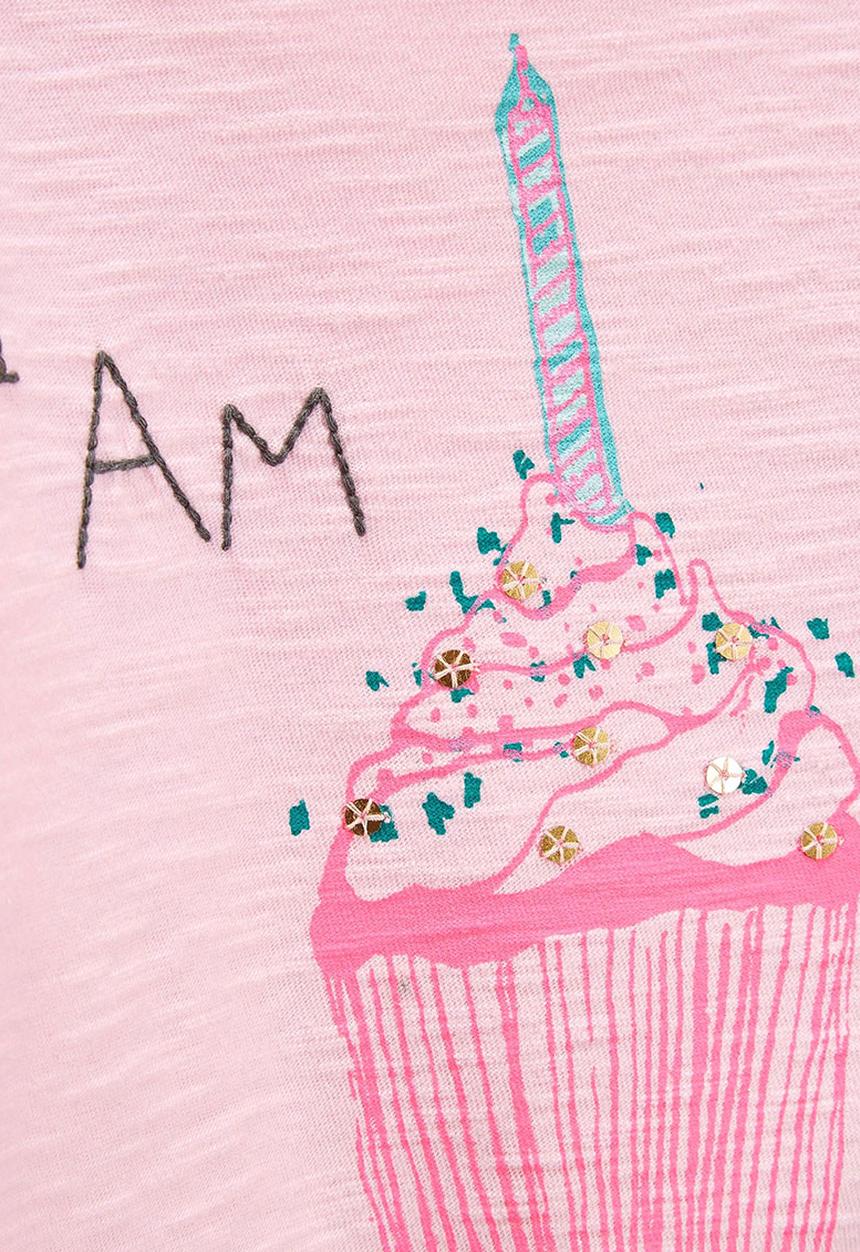 Next - I Am One T-shirt Pale Pink