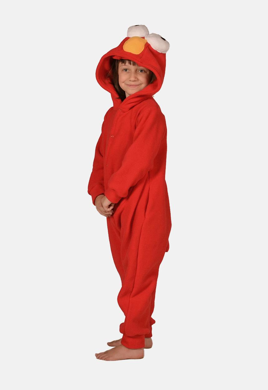 aFREAKa Clothing - Elmo Inspired Onesie Dark Red