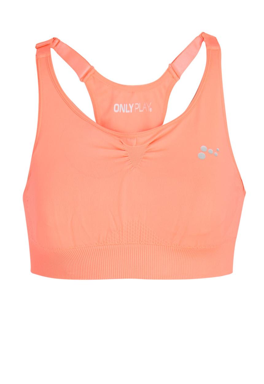 ONLY Play - Sophie Seamless Sports Bra Coral