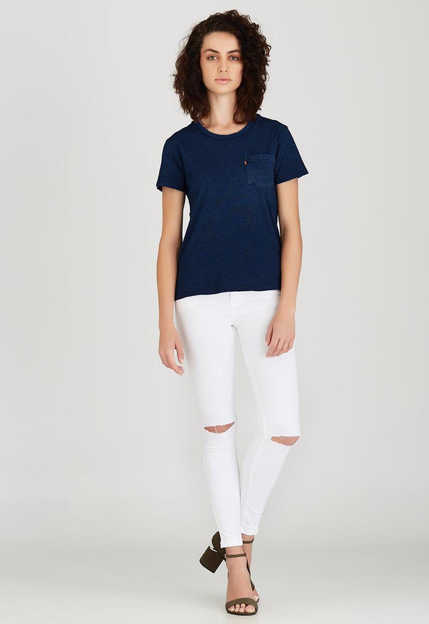 Levi’s® - The Perfect Pocket Tee Dark Blue