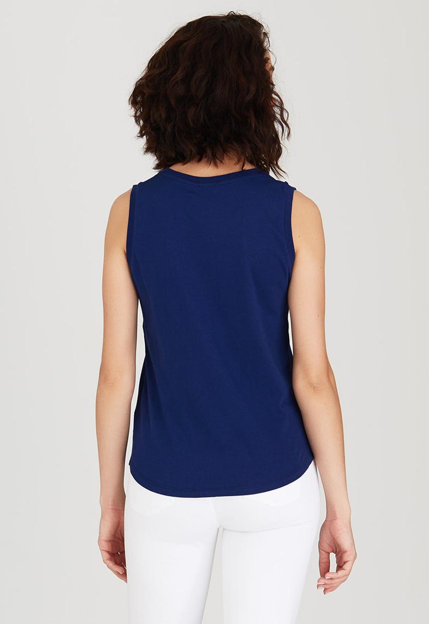 Levi’s® - Striped Muscle Tank Dark Blue