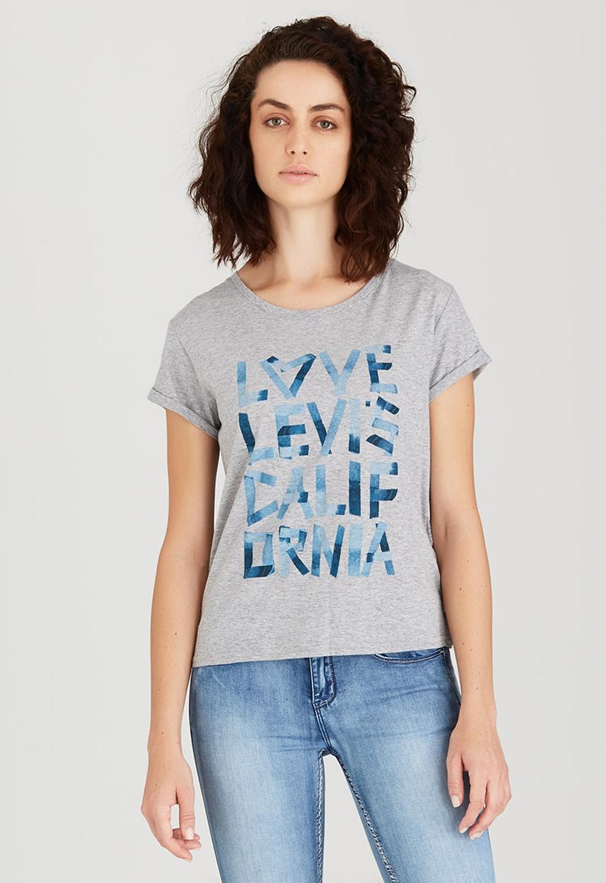 Levi’s® - Marina Tee Love Grey
