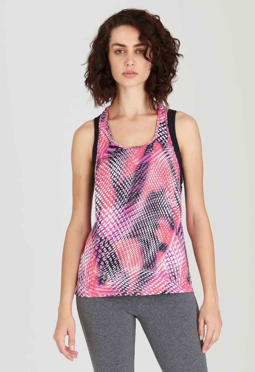OTG - OTG by Fit Printed Cami Vest Red