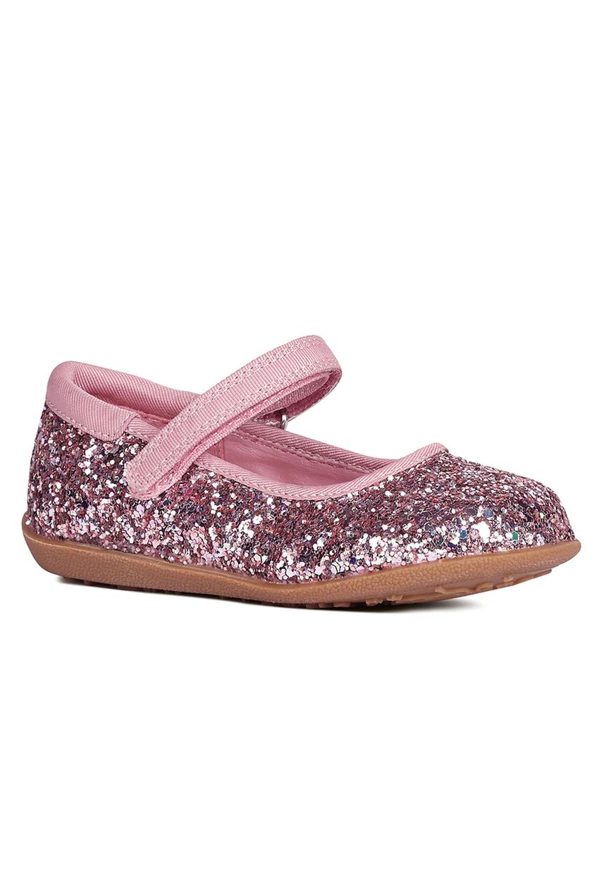 Next - Glitter Pumps Mid Pink Mid Pink