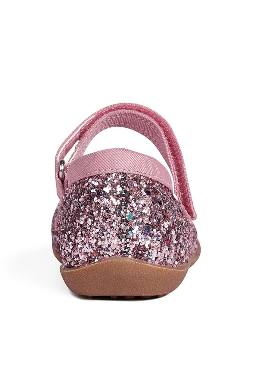 Next - Glitter Pumps Mid Pink Mid Pink