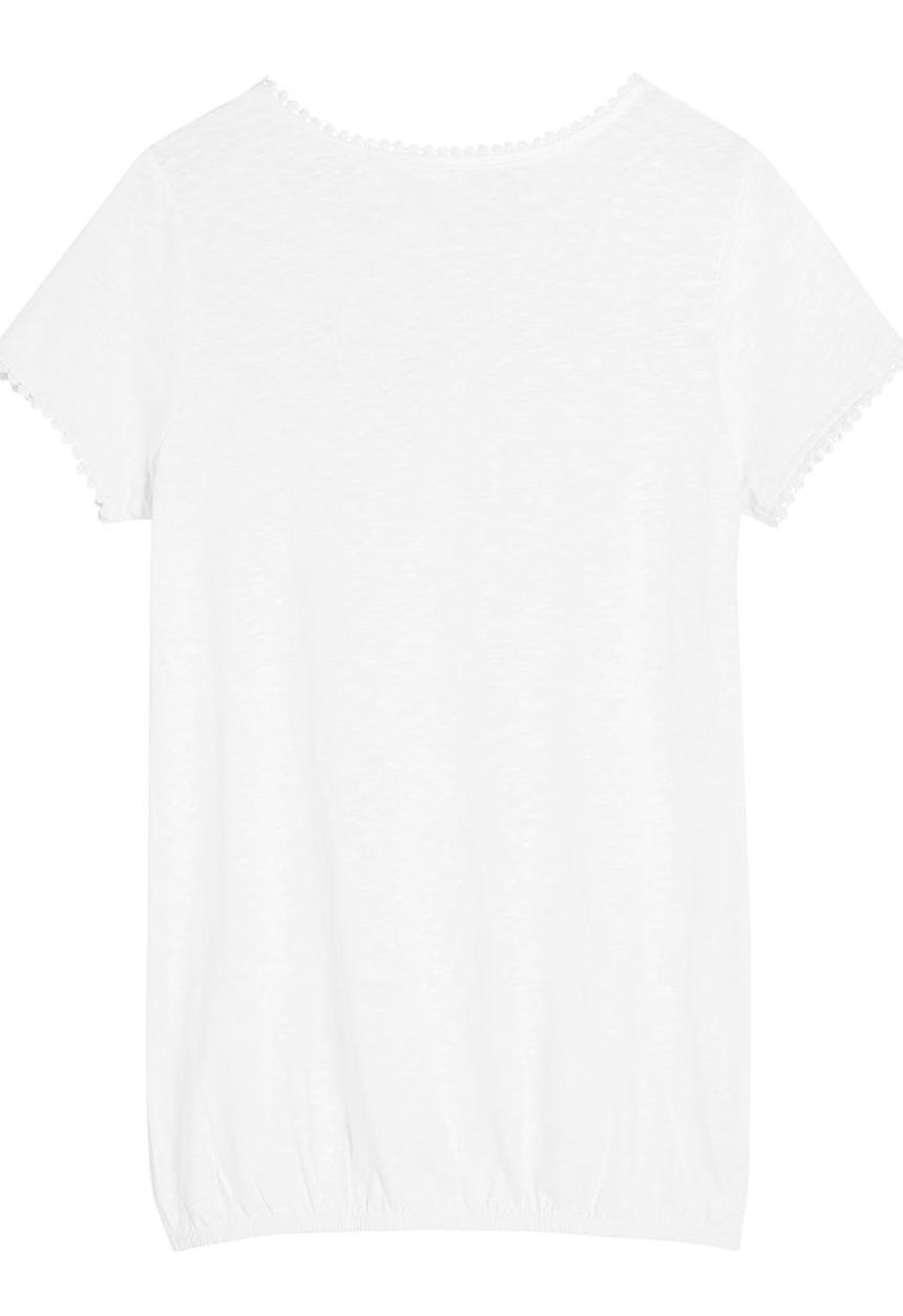 Next - Bubble Hem T-shirt White