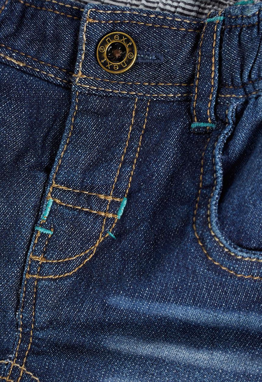Next - Dark Wash Jersey Jeans Dark Blue