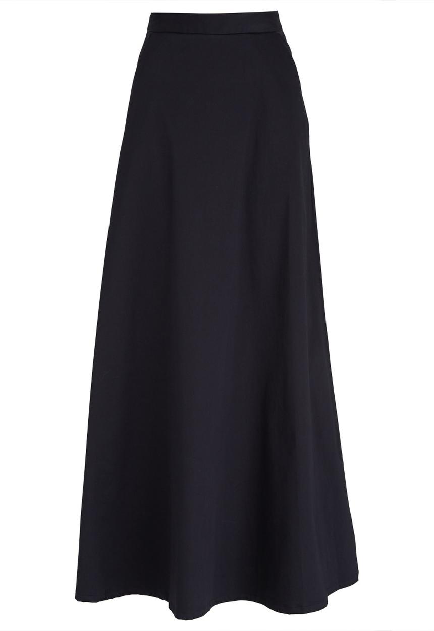 AMANDA LAIRD CHERRY - Lindiwe Skirt Navy