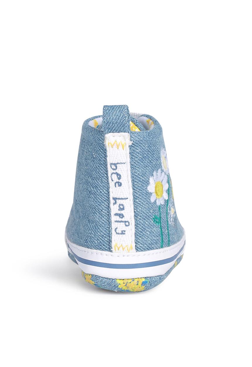 Next - High-top Pram Shoes Pale Blue Pale Blue
