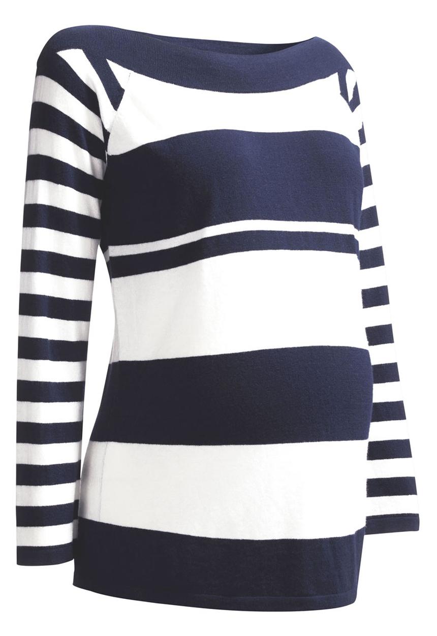 Next - Striped Sweater Blue/White Blue and White