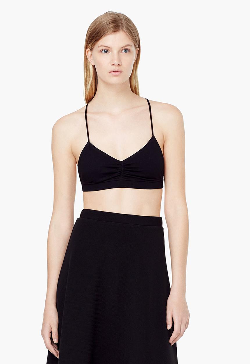 MANGO - Strappy Bralet Black