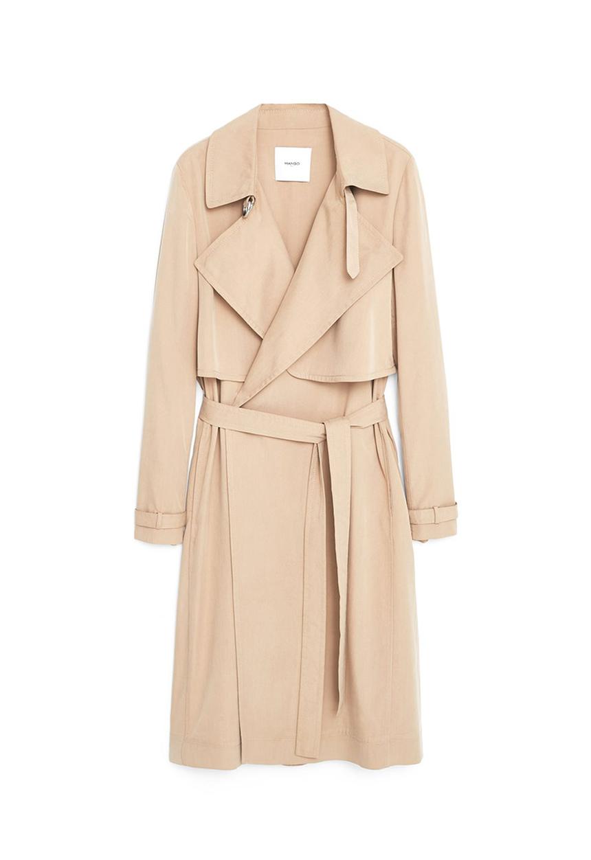 MANGO - Trench Coat Stone/Beige