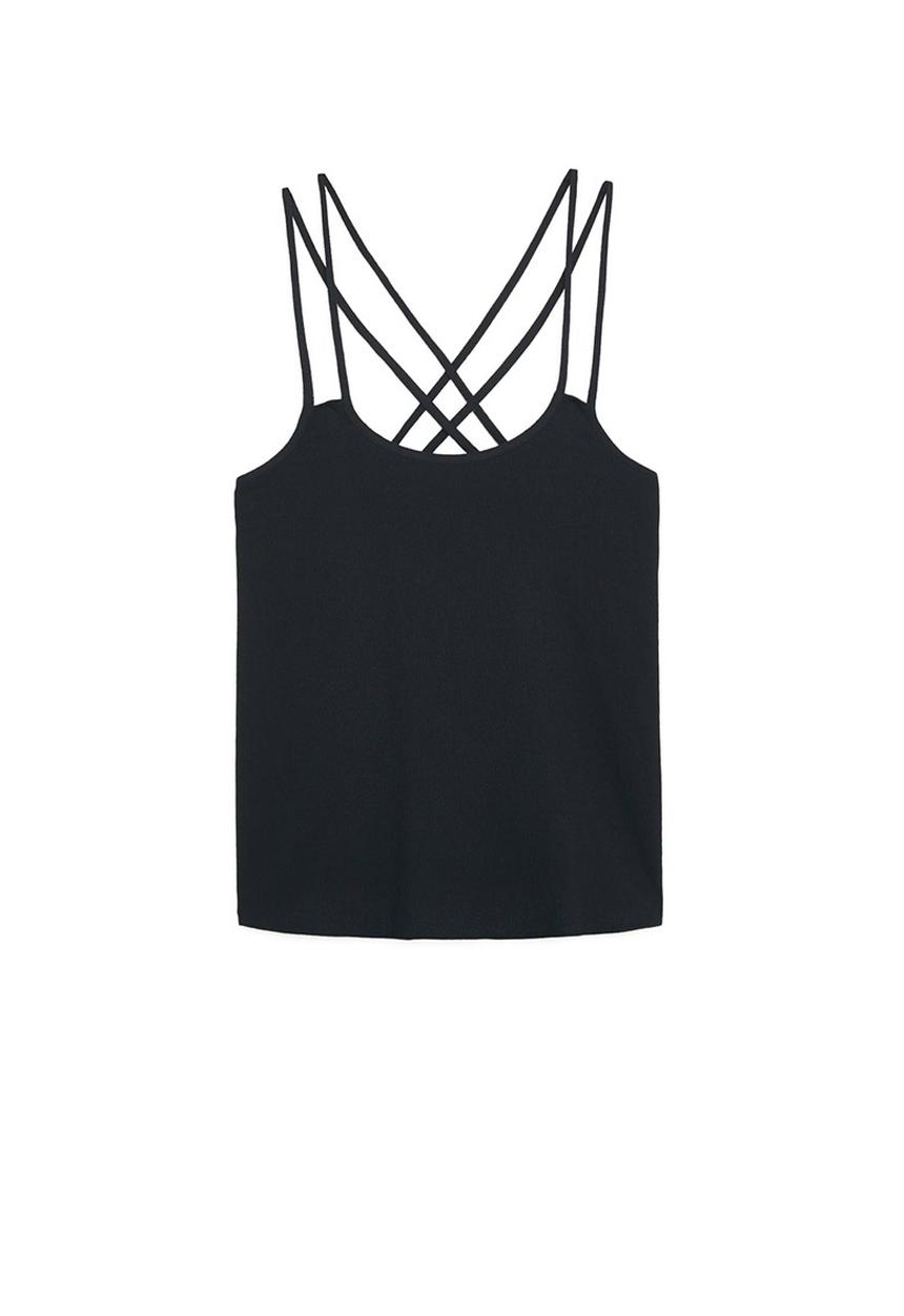 MANGO - Chain Detail Cami Black