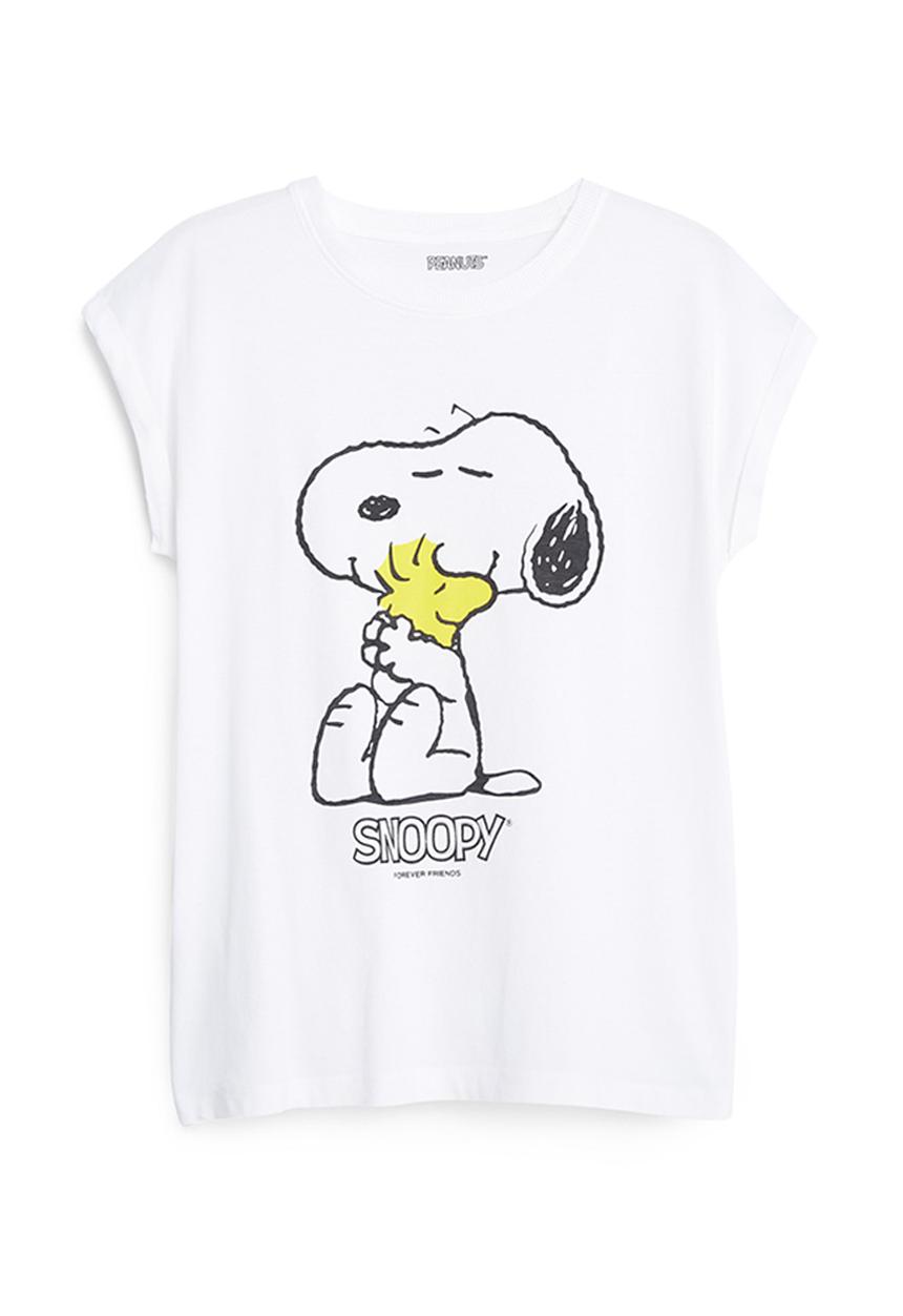 MANGO - Snoopy T-shirt Milk