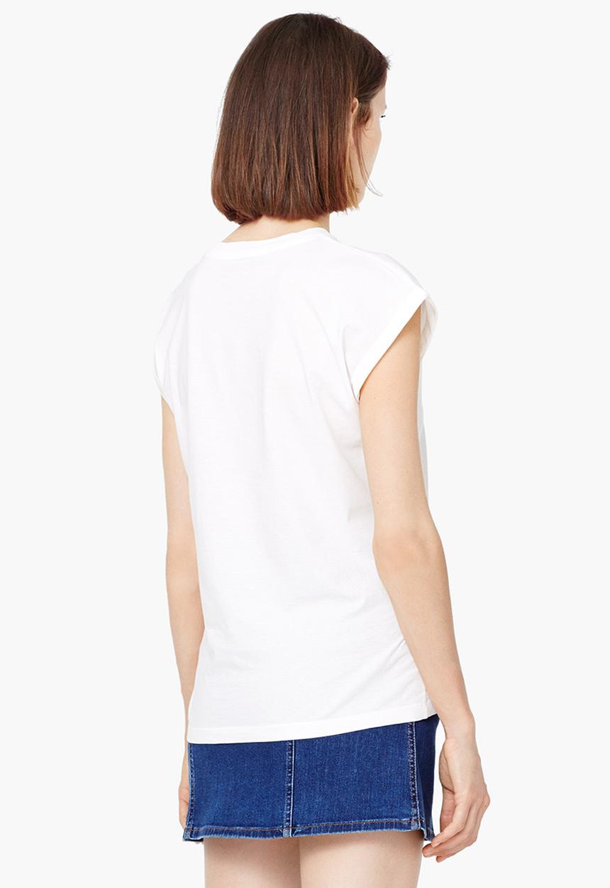 MANGO - Snoopy T-shirt Milk