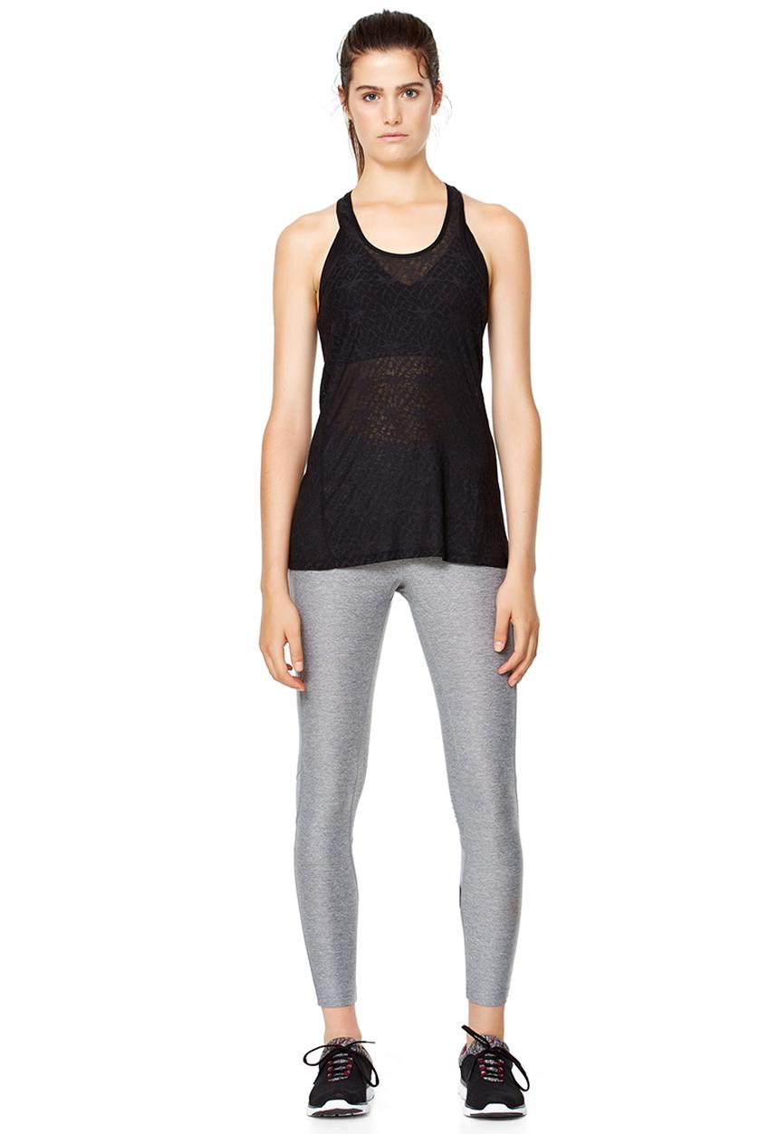 MANGO - Burnout Vest Black