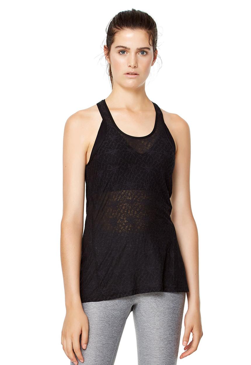 MANGO - Burnout Vest Black