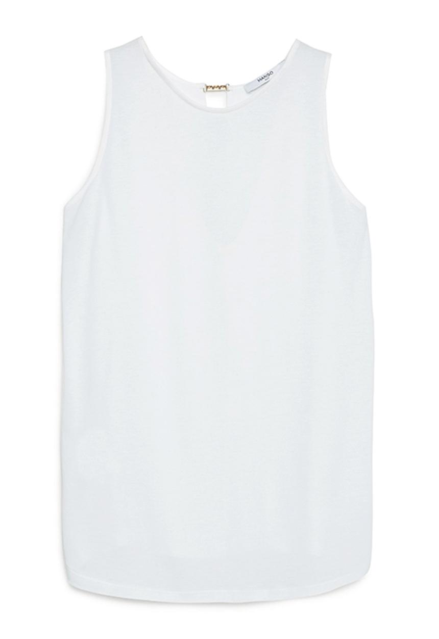 MANGO - Classic Chamis Off White
