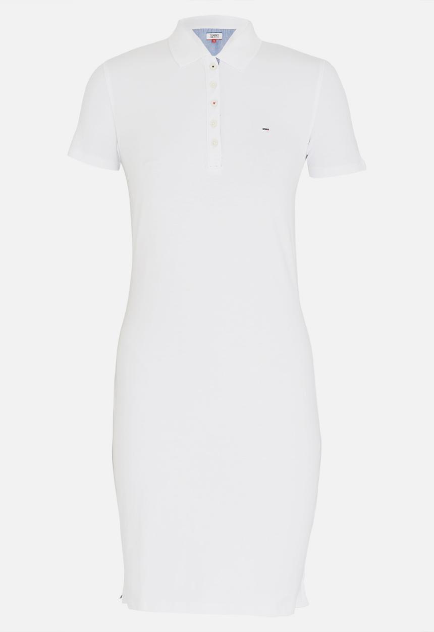 Tommy Hilfiger - Essential Polo Dress White