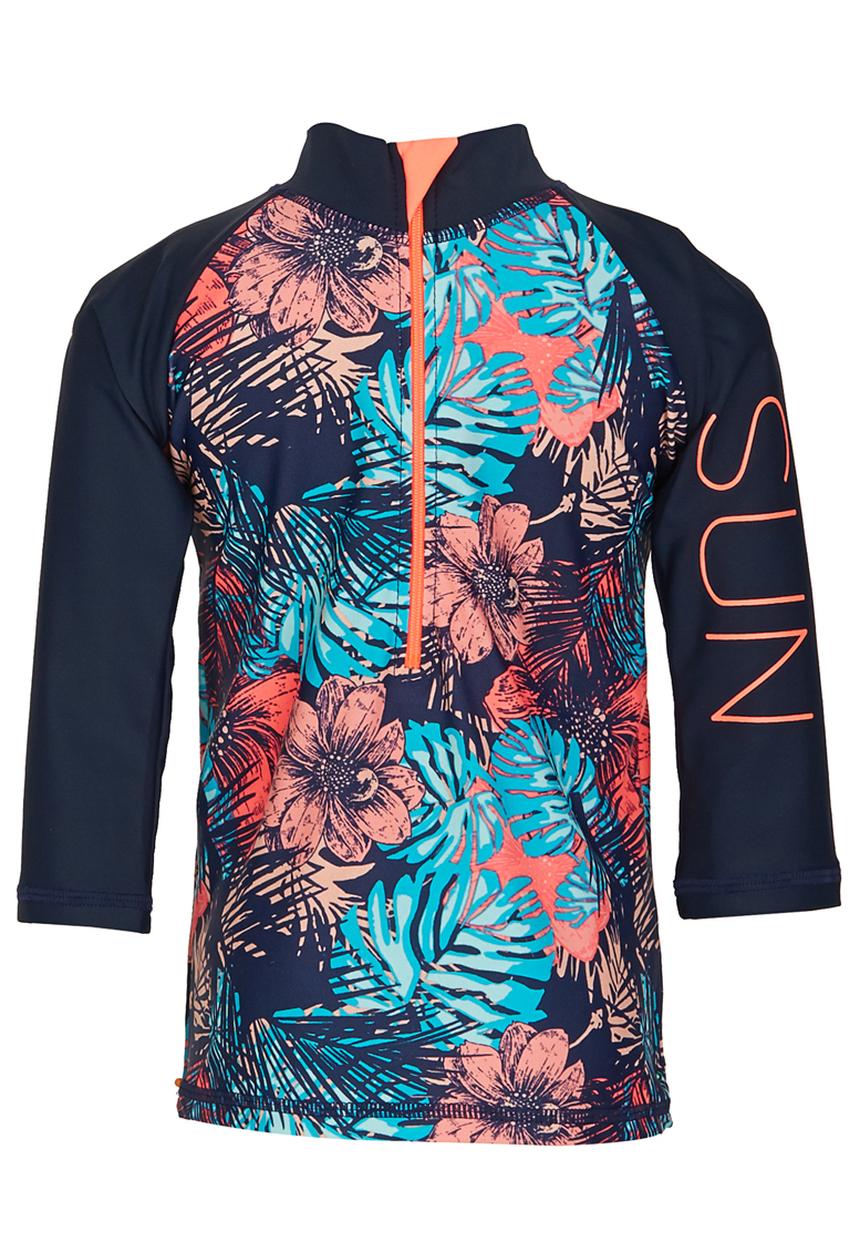 Name It - Printed Rashvest Multi-colour