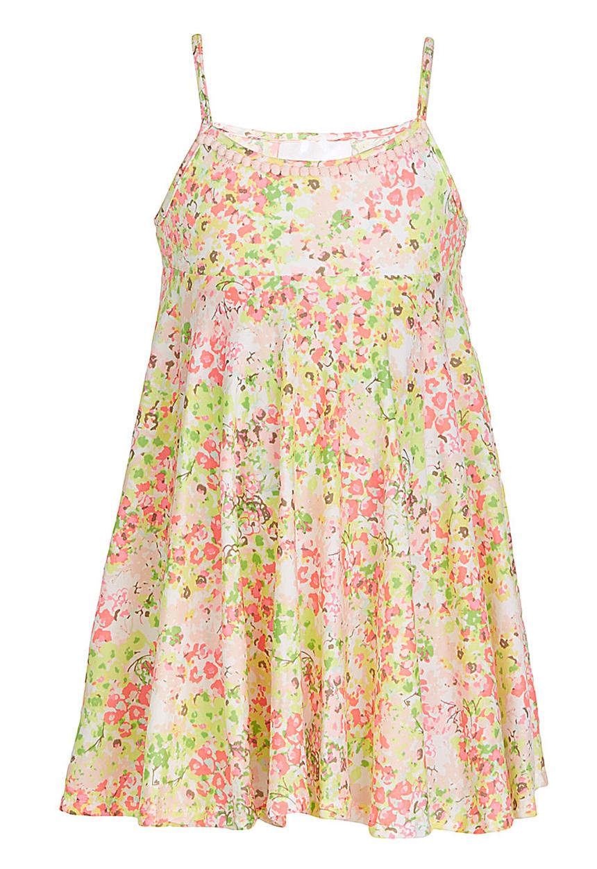 See-Saw - Pom-pom Dress Multi-colour