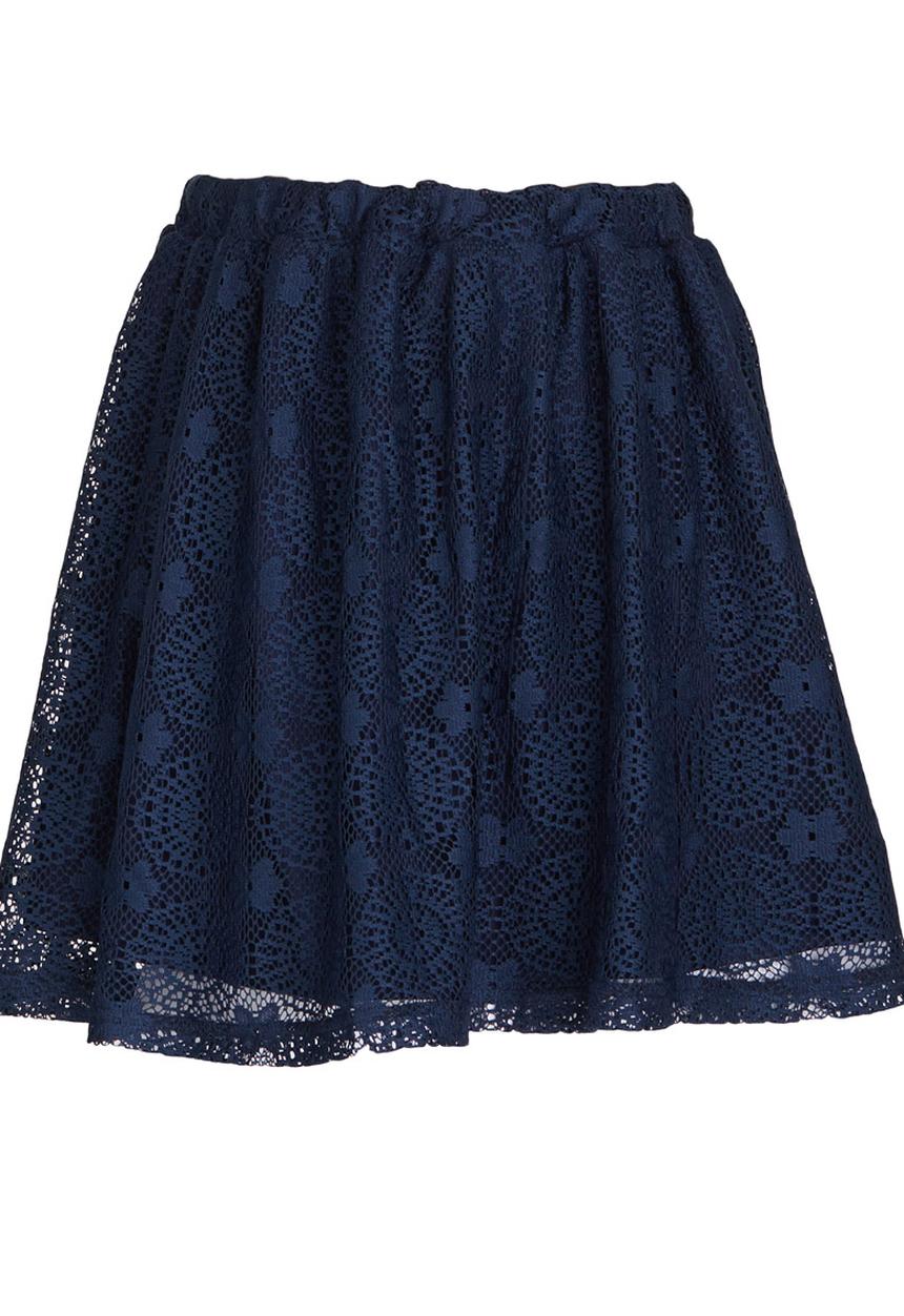 Rebel Republic - Anglaise Skirt Navy