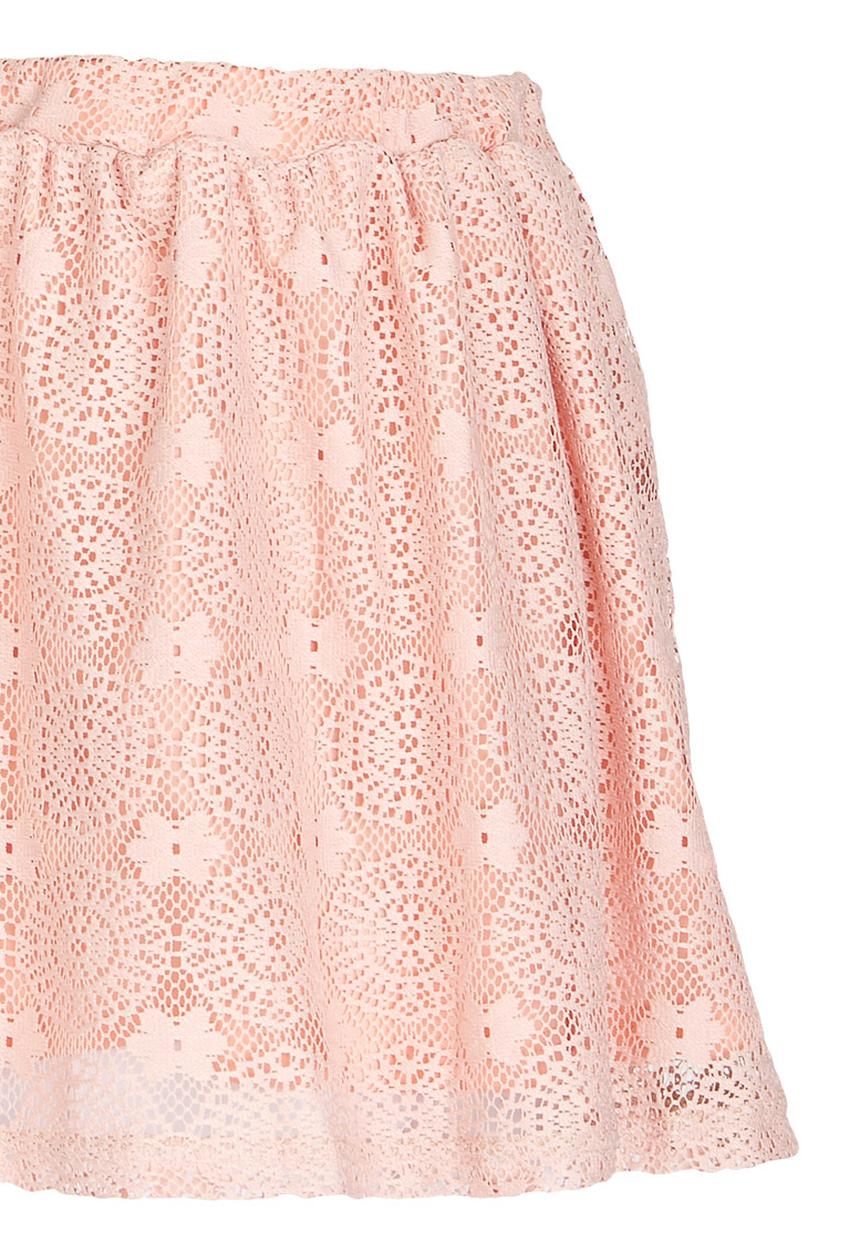 Rebel Republic - Anglaise Skirt Mid Pink