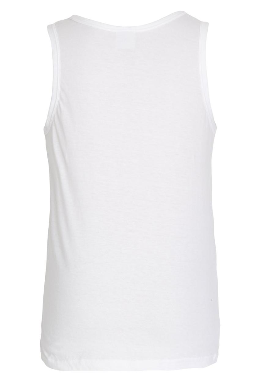 Jockey - 2 Pack Boys Single Jersey Interlock Vest White