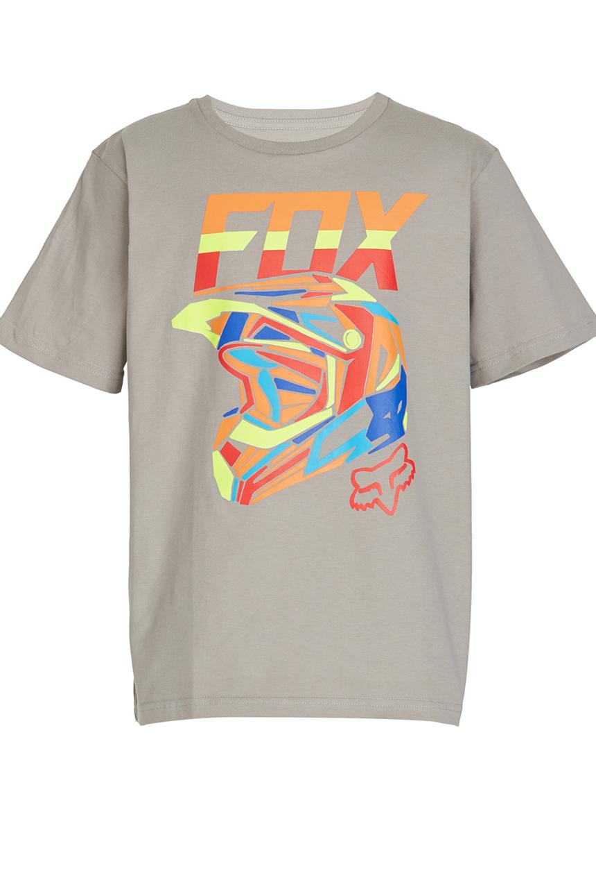 Fox - Printed T-Shirt Grey
