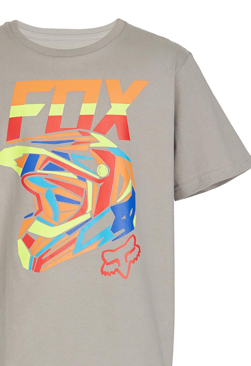 Fox - Printed T-Shirt Grey