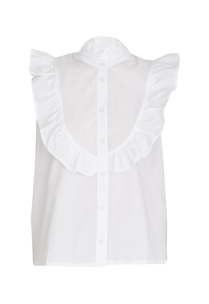 STYLE REPUBLIC - Frill Detail Shirt White