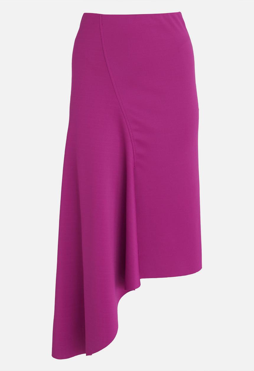 STYLE REPUBLIC - Asymmetrical Skirt Magenta