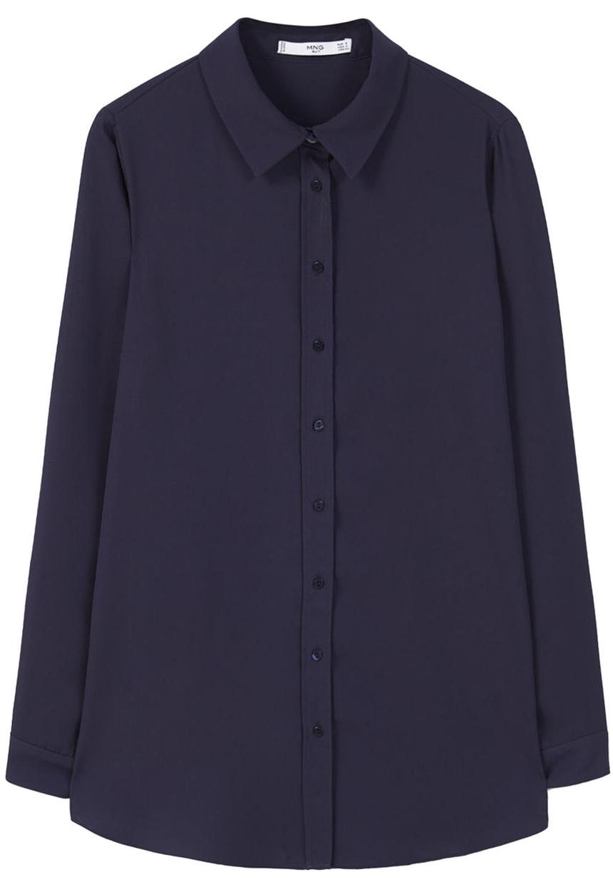MANGO - Flowy shirt Navy