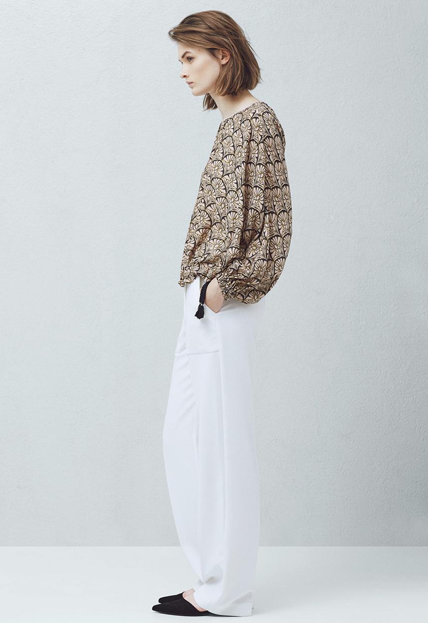 MANGO - Printed Blouse Multi-colour