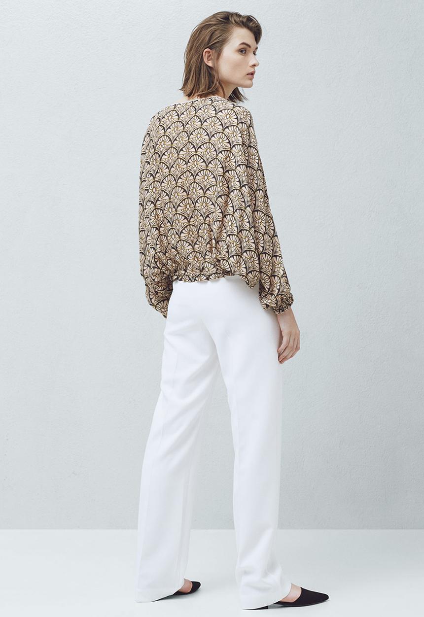 MANGO - Printed Blouse Multi-colour