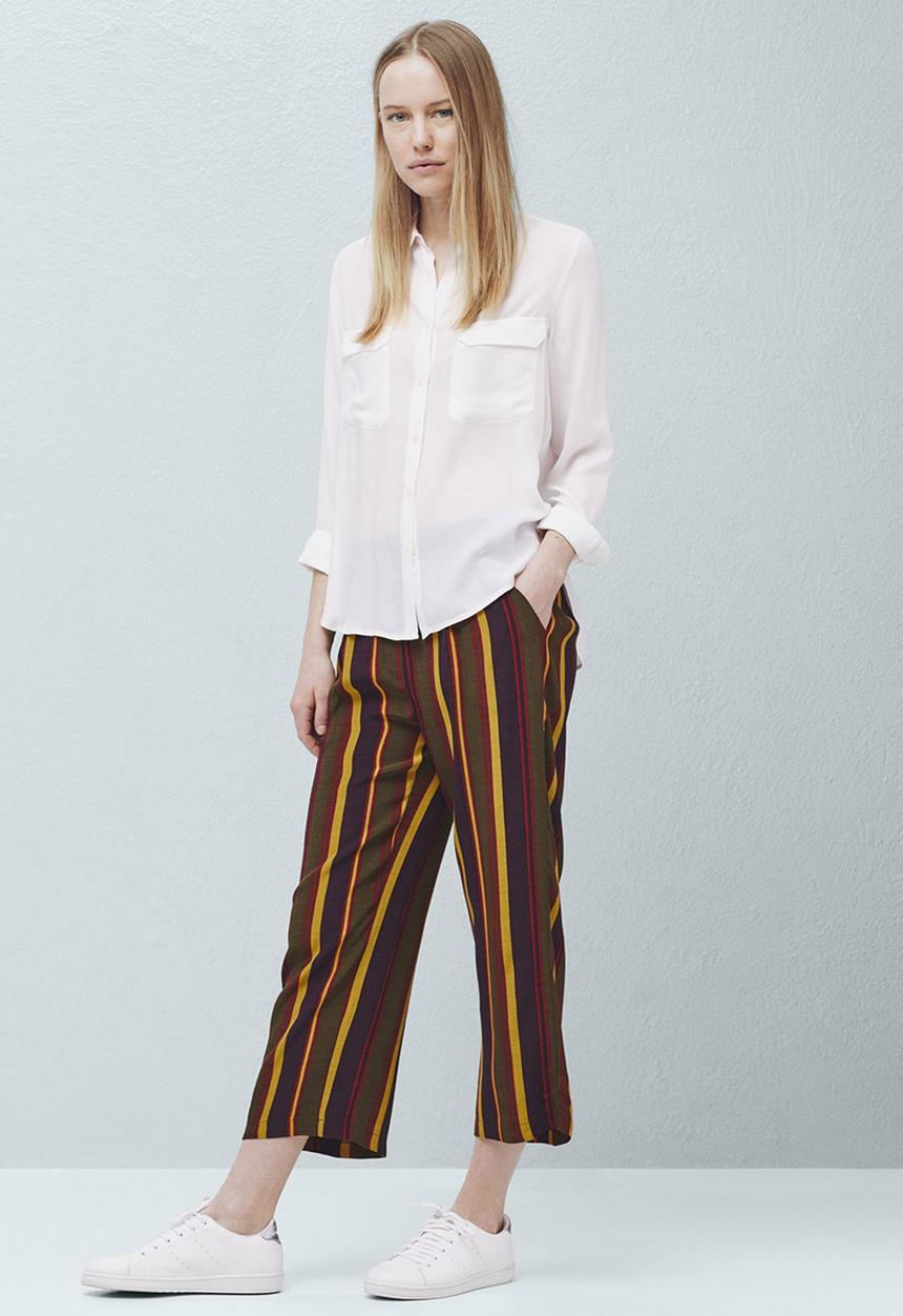 MANGO - Flap Pocket Shirt Milk