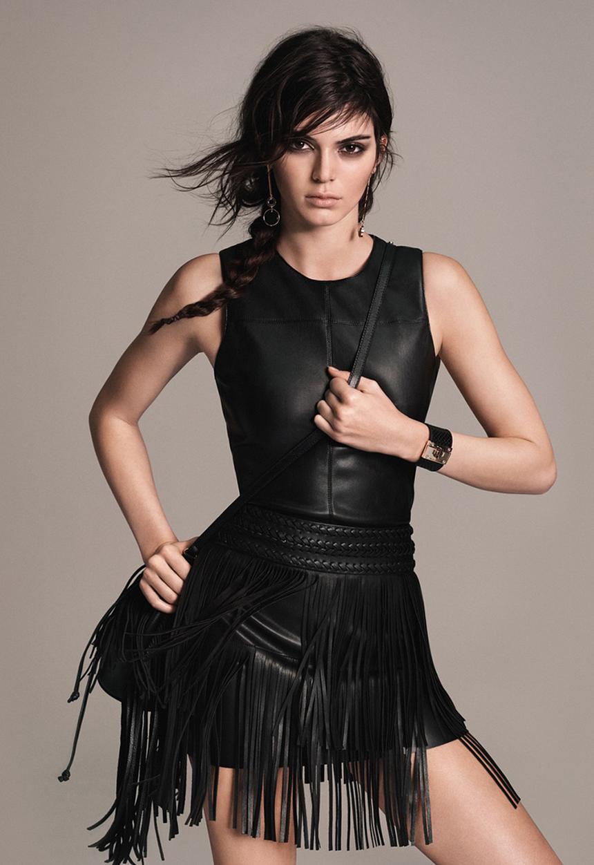 MANGO - Pleather Panel Top Black