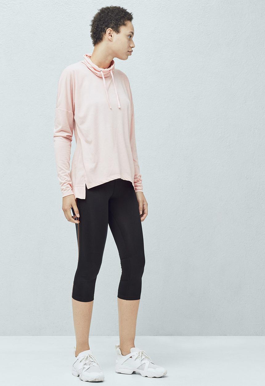 MANGO - Yoga Sweater Pale Pink