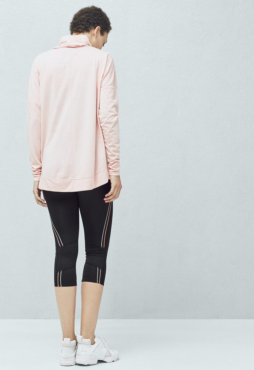 MANGO - Yoga Sweater Pale Pink