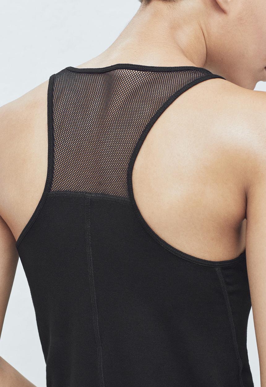 MANGO - Yoga Vest Black