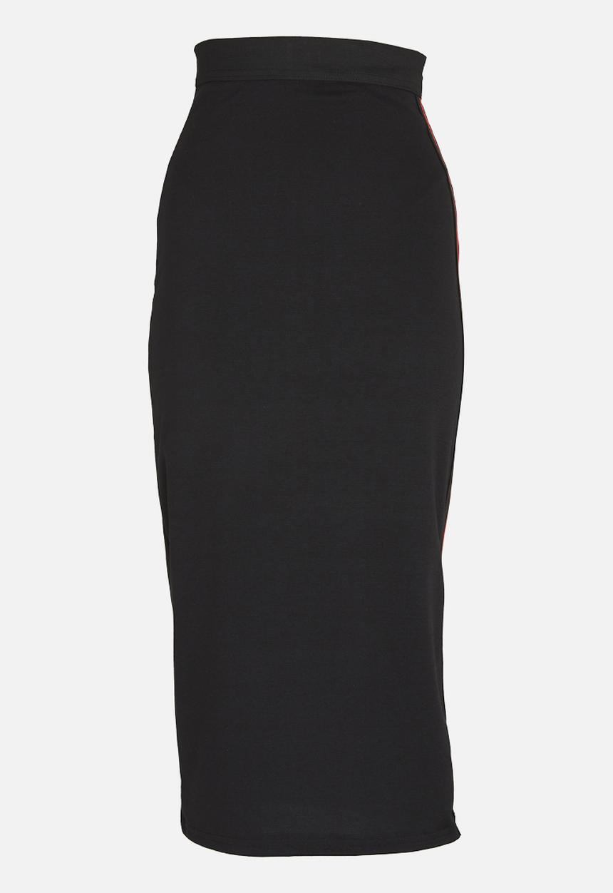 STYLE REPUBLIC - Athleisure Midi Skirt Black