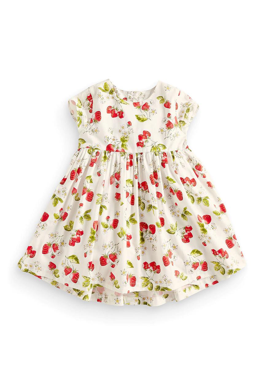 Next - Strawberry Printed dress Multi-colour