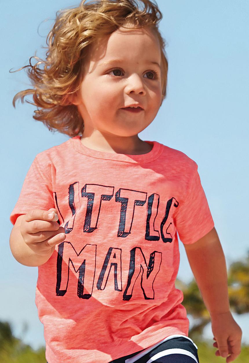 Next - Little Man T-Shirt Orange